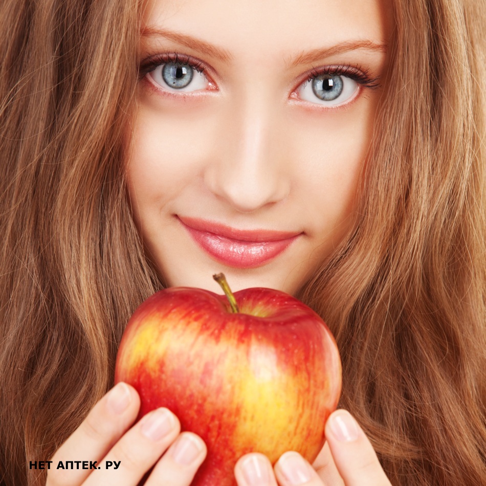Яблоки для питания и косметического ухода за кожей